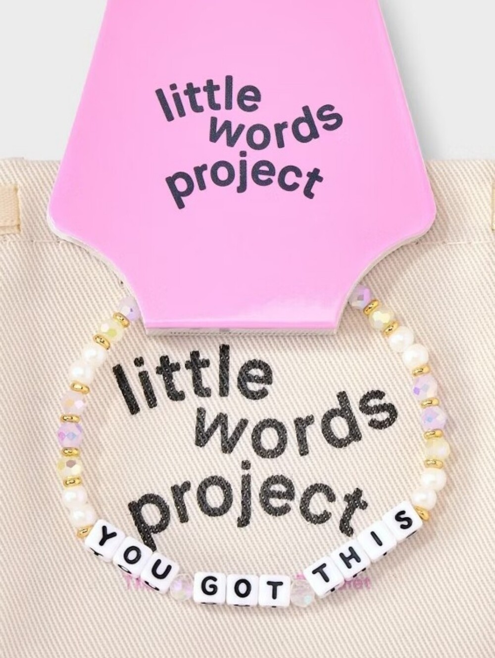 Little Words Project You Got This Beaded Bracelet